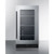 Summit CL181WBV 17.5" W Black Hinged Beverage Center - 115 Volts 1-Ph