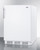 Summit AL650W 23.63" W White Undercounter Refrigerator-Freezer
