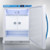 Summit MLRS6MCLK 23.38" W White Accucold MOMCUBE Breast Milk Refrigerator - 115 Volts
