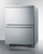 Summit ADRD24 23.38" W Stainless Steel Solid All-Refrigerator - 115 Volts 1-Ph