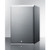 Summit FF31L7CSS 17" W Stainless Steel Solid Compact All-Refrigerator - 115 Volts 1-Ph
