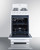 Summit RE203W 4 Coil Burner 20" Electric Range