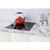 Summit CR2B223G Black Ceramic Glass Top Two Burner Electric Radiant Cooktop - 220 Volts