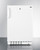 Summit ALRF48 19.75" W White Undercounter Refrigerator-Freezer
