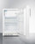 Summit ALRF48 19.75" W White Undercounter Refrigerator-Freezer