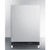 Summit SCR610BLSDRI 23.63" W Black Stainless Steel Undercounter All-Refrigerator - 115 Volts