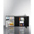 Summit CK72ADASINKR 71.75" W x 23.75" D x 34" H Stainless Steel and Black Finish All-in-One Combo Kitchen - 115 Volts