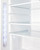 Summit ALR47BIF 19.75" W Black Solid Undercounter All-Refrigerator - 115 Volts 1-Ph