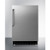Summit ALR47BSSTB 19.88" W Stainless Steel Solid Undercounter All-Refrigerator - 115 Volts 1-Ph
