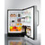 Summit ALR47BSSTB 19.88" W Stainless Steel Solid Undercounter All-Refrigerator - 115 Volts 1-Ph