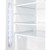 Summit ALR47BSSTB 19.88" W Stainless Steel Solid Undercounter All-Refrigerator - 115 Volts 1-Ph