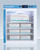 Summit ARG1PV 17.5" W White Accucold Pharma-Vac Series Medical Refrigerator - 115 Volts 1-Ph