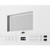 Summit MHOTR241W 1.4 Cu. Ft. White Exterior Light Duty Over-the-Range Microwave Oven - 115 Volts