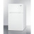Summit CP34WADA 19" W White Solid Door Compact Refrigerator-Freezer - 115 Volts