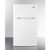 Summit CP34WADA 19" W White Solid Door Compact Refrigerator-Freezer - 115 Volts