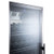 Summit SCR1401LHCH 24" W Black Single Section Glass Door Wine Cellar - 115 Volts