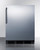 Summit FF6BKBI7SSTBADA 23.63" W Black and Stainless Steel Solid Undercounter Refrigerator - 115 Volts 1-Ph