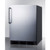 Summit FF7BKSSTB 23.63" W Black Stainless Steel Undercounter Refrigerator - 115 Volts