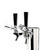 Summit SBC58BLBIADALOCK 5.5 Cu. Ft. Stainless Steel Built-In Kegerator - 115 Volts