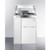 Summit C30ELGLASS 30" W x 23.75" D x 41" H White Exterior All-in-One Combo Kitchen - 115 Volts