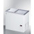 Summit NOVA22 7.2 Cu. Ft. Flat Top White Chest Style Ice Cream Freezer - 115 Volts