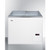 Summit NOVA22 7.2 Cu. Ft. Flat Top White Chest Style Ice Cream Freezer - 115 Volts