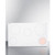 Summit CR5B36TXW White Ceramic Finish Five Burner Built-in Electric Radiant Cooktop - 240 Volts