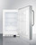 Summit ALFZ36CSS 19.88" W Stainless Steel Undercounter All-Freezer