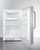 Summit ALRF48CSS 19.88" W Stainless Steel Undercounter Refrigerator-Freezer