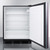 Summit FF7BKBIIFADA 23.63" W Black Undercounter Refrigerator - 115 Volts