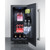 Summit ALR15BCSS 14.75" W Stainless Steel Solid Undercounter Refrigerator - 115 Volts 1-Ph