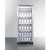 Summit SCR1156CHCSS 24" W Stainless Steel Single Section Glass Door Wine Cellar - 115 Volts