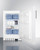 Summit ALFZ36MC 19.75" W MOMCUBE Undercounter Breast Milk All-Freezer