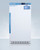 Summit ARS32PVBIADADL2B 19.75" W White Accucold Pharma-Vac Medical Undercounter Refrigerator - 115 Volts