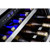 Summit SWC530BLBISTCSSADA 23.63" W Stainless Steel Single Section Glass Door Wine Cellar - 115 Volts