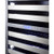 Summit SWCP2163 23.5" W Black Stainless Steel Single Section Glass Door Dual Zone Wine Cellar - 115 Volts