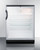 Summit SCR600BGLBI 23.63" W Black Hinged Refrigerated Merchandiser - 115 Volts 1-Ph
