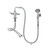 T&S Brass B-0160 Spray Assembly deck mount single hole mixing faucet