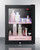 Summit LX114LP 13.75" W Black Hinged Beautified Cosmetics Refrigerator - 115 Volts 1-Ph