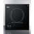 Summit CR1115 Black EuroKera Ceramic Glass Top One Burner Electric Radiant Cooktop - 115 Volts