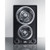 Summit CCE226BL Black Porcelain Cooktop Two Burner Electric Radiant Cooktop - 230 Volts
