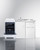 Summit ACK60COILW 58.63" W x 23.5" D x 42" H White Exterior All-in-One Combo Kitchen - 115 Volts