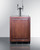 Summit SBC58BLBIADAIFCMTWIN 5.5 Cu. Ft. Black Dual Tap Combo Nitro or Cold Brew Coffee Dispenser - 115 Volts