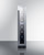 Summit SWC007 5.88" W Black Single Section Glass Door Wine Cellar - 115 Volts