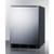 Summit FF7BKBISSHHADA 23.63" W Black Stainless Steel Undercounter Refrigerator - 115 Volts