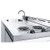Summit C48EL 47.25" W x 24" D x 40" H White Exterior All-in-One Combo Kitchen - 115 Volts