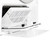 Summit SLS3434W 6.36 Cu. Ft. White and Black Door Washer and Vented Dryer Combination - 220 Volts