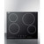 Summit CR4B23T5B Black Schott Ceramic Glass Top Four Burner Electric Radiant Cooktop - 220 Volts