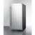 Summit ALR15BSS 14.75" W Stainless Steel Solid Undercounter Refrigerator - 115 Volts 1-Ph