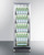Summit SCR1401LHRI 23.63" W Stainless Steel 1 Section Beverage Center - 115 Volts 1-Ph